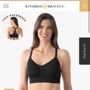 Kindred Bravely Lace Racerback Nursing Bra